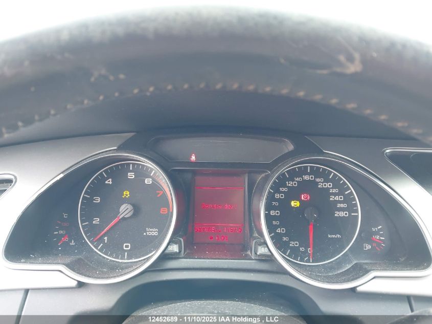 2009 Audi A5 3.2L VIN: WAUDK68T99A017851 Lot: 12452689X