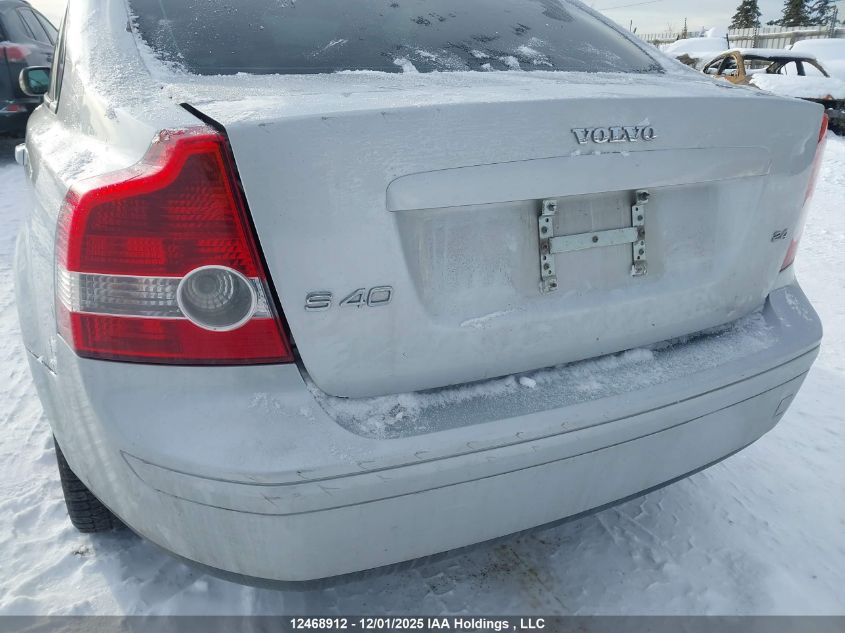 2006 Volvo S40 2.4I VIN: YV1MS382X62183885 Lot: 12468912