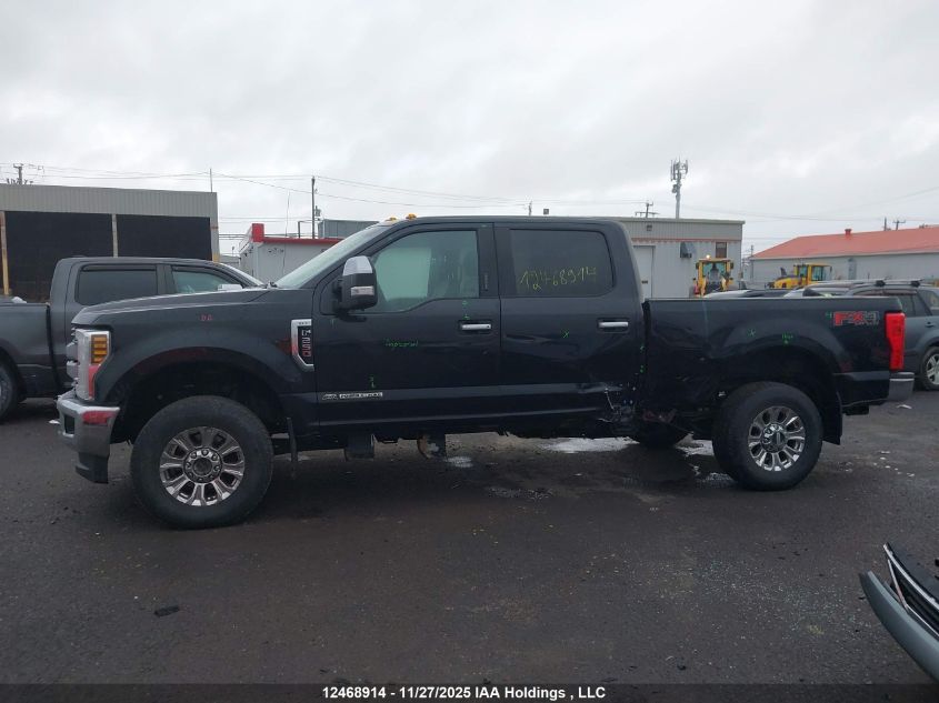 2019 Ford F250 Super Duty VIN: 1FT7W2BT9KED05115 Lot: 12468914