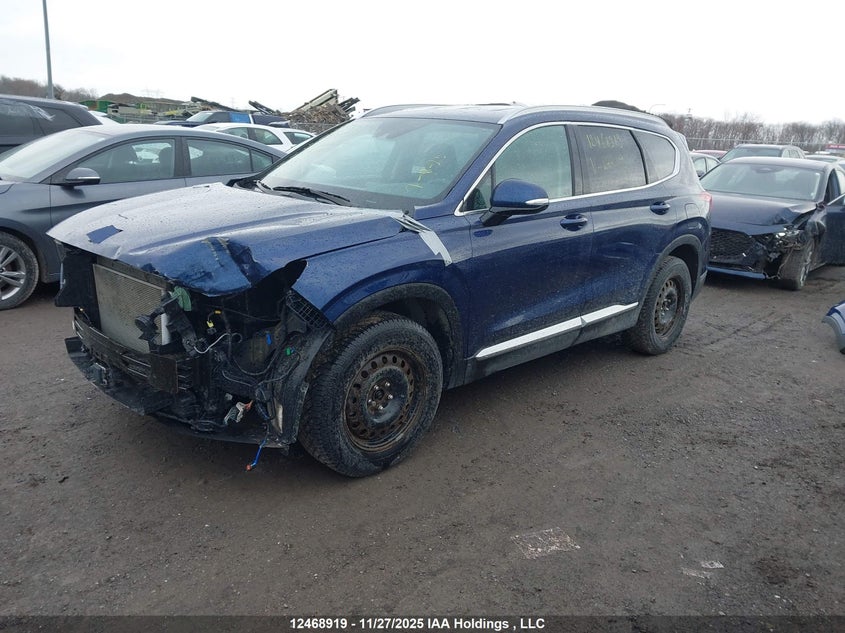 5NMS3CAD5LH277119 2020 HYUNDAI SANTA FE photo no. 2