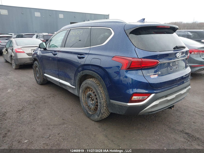 5NMS3CAD5LH277119 2020 HYUNDAI SANTA FE photo no. 3
