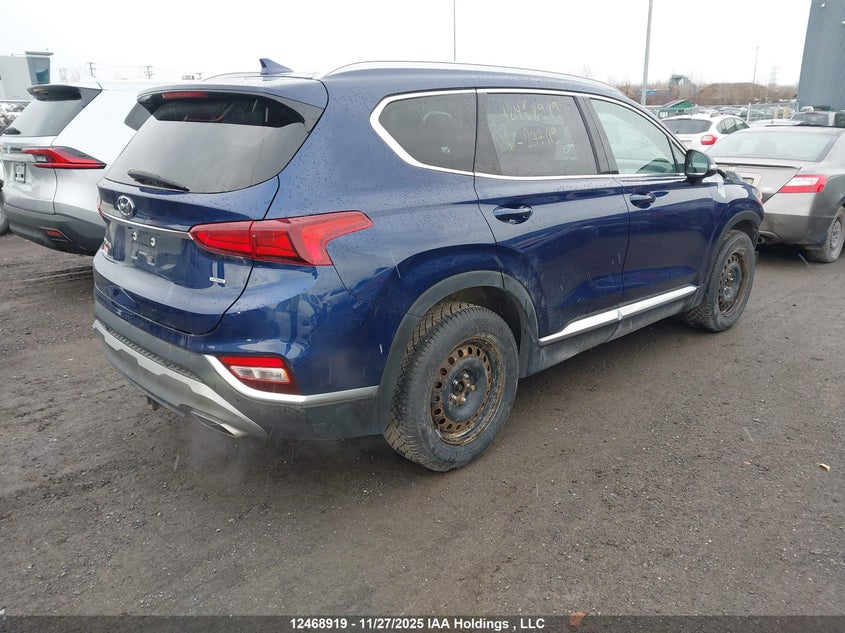 5NMS3CAD5LH277119 2020 HYUNDAI SANTA FE photo no. 4