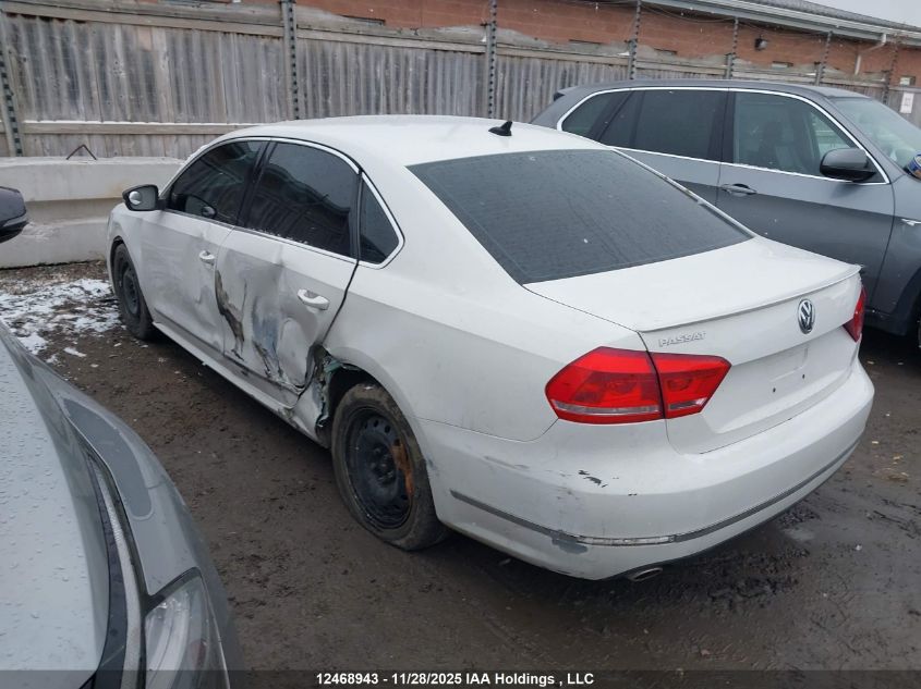 2015 Volkswagen Passat VIN: 1VWBV7A33FC025040 Lot: 12468943