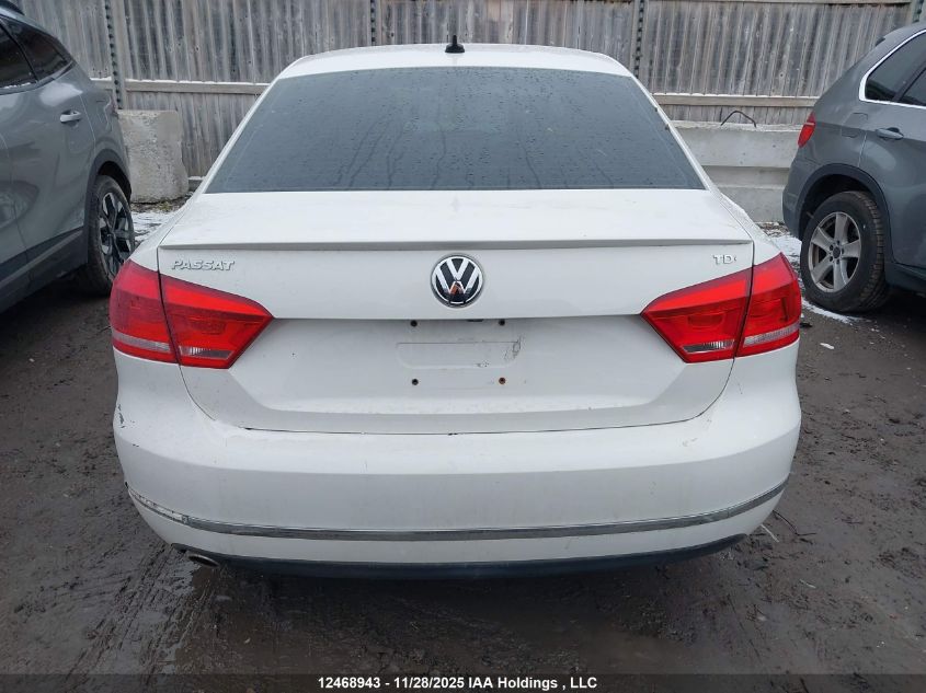 2015 Volkswagen Passat VIN: 1VWBV7A33FC025040 Lot: 12468943
