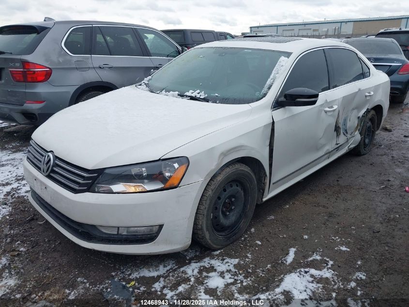 2015 Volkswagen Passat VIN: 1VWBV7A33FC025040 Lot: 12468943