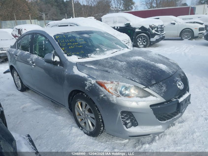 2012 Mazda Mazda3 Gs-Sky VIN: JM1BL1V74C1687204 Lot: 12468950