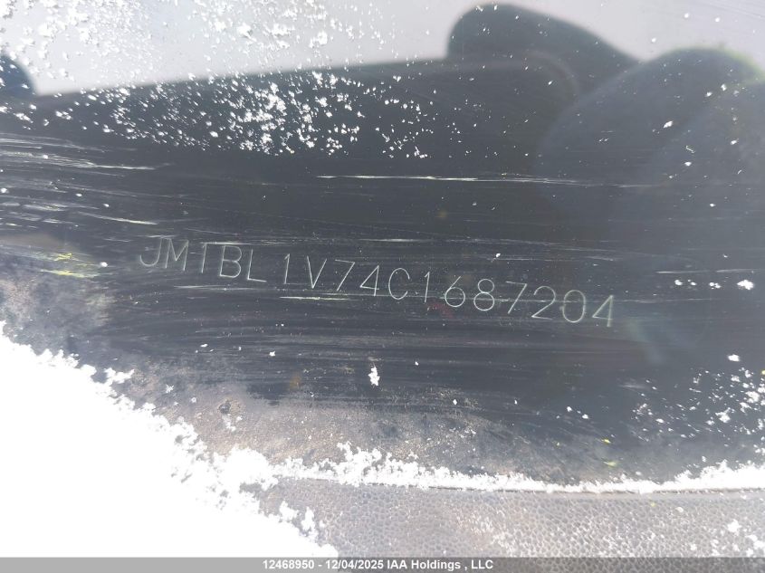 2012 Mazda Mazda3 Gs-Sky VIN: JM1BL1V74C1687204 Lot: 12468950