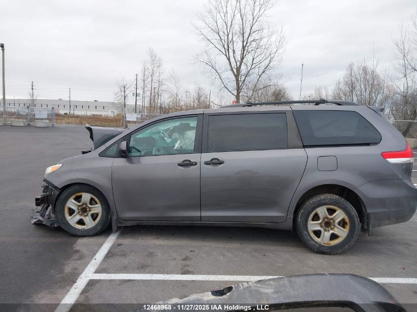 2014 Toyota Sienna 7 Passenger VIN: 5TDZK3DC9ES480180 Lot: 12468968