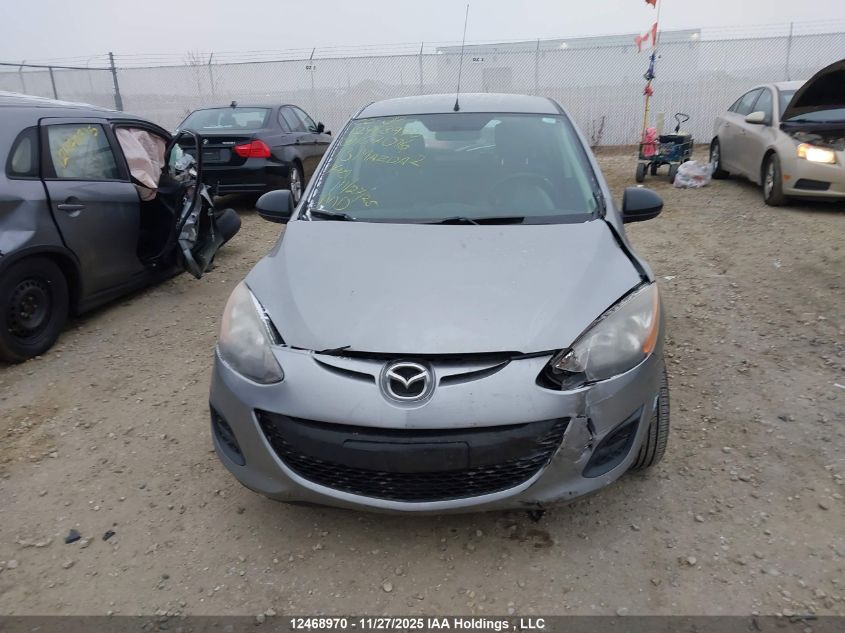 2013 Mazda Mazda2 VIN: JM1DE1KY1D0167016 Lot: 12468970