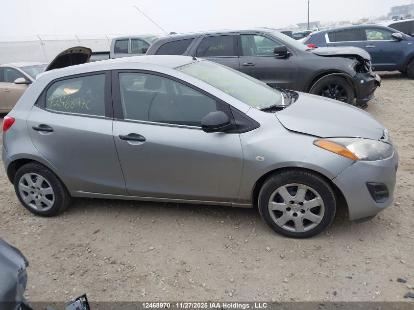 2013 Mazda Mazda2 VIN: JM1DE1KY1D0167016 Lot: 12468970
