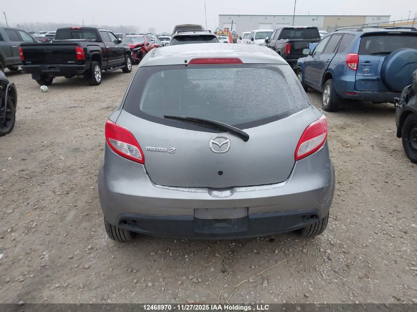 2013 Mazda Mazda2 VIN: JM1DE1KY1D0167016 Lot: 12468970
