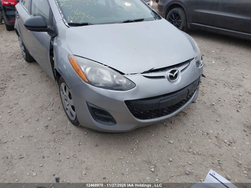 2013 Mazda Mazda2 VIN: JM1DE1KY1D0167016 Lot: 12468970