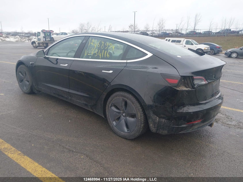 5YJ3E1EA0LF734116 2020 TESLA MODEL 3 photo no. 3
