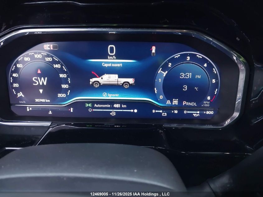 2025 Chevrolet Silverado K1500 Lt VIN: 3GCUKDED0SG248813 Lot: 12469005