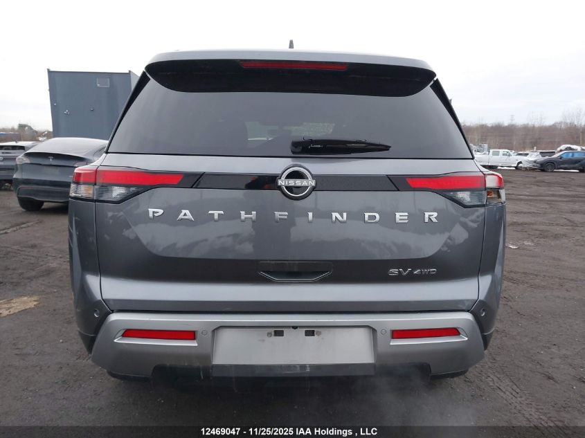 2024 Nissan Pathfinder Sv VIN: 5N1DR3BE1RC255135 Lot: 12469047