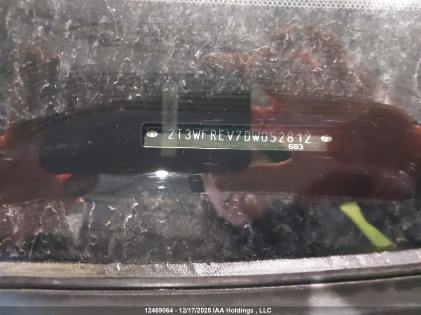 2013 Toyota Rav4 Xle VIN: 2T3WFREV7DW052812 Lot: 12469064