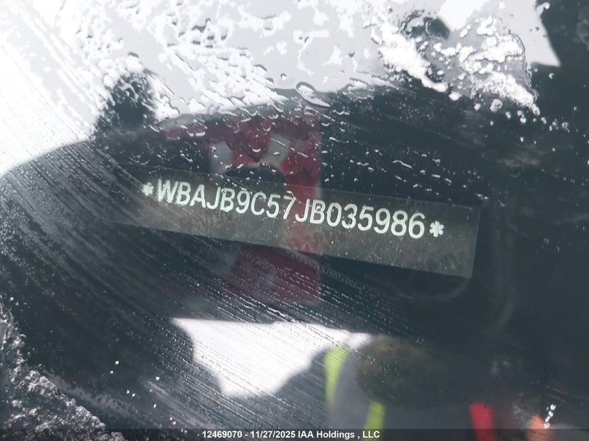 2018 BMW M550Xi VIN: WBAJB9C57JB035986 Lot: 12469070