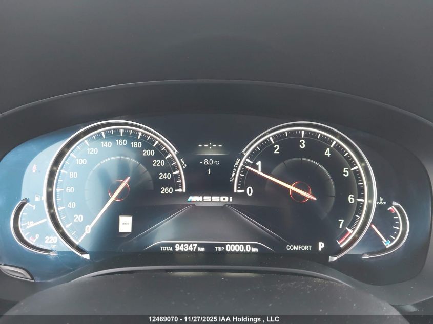 2018 BMW M550Xi VIN: WBAJB9C57JB035986 Lot: 12469070