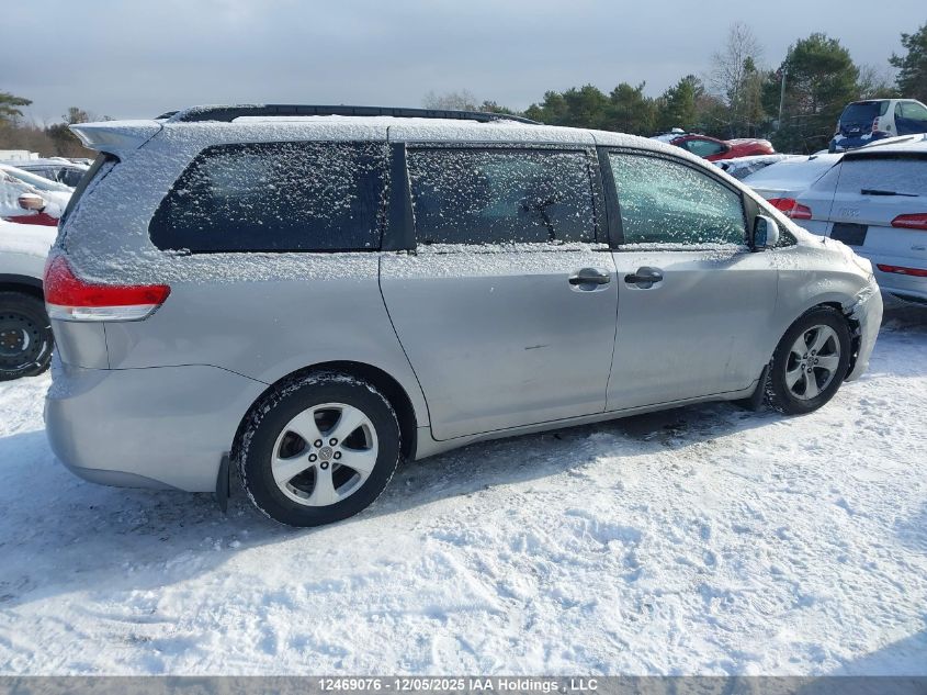 2011 Toyota Sienna VIN: 5TDZK3DC2BS015428 Lot: 12469076