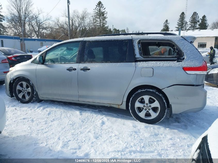 2011 Toyota Sienna VIN: 5TDZK3DC2BS015428 Lot: 12469076