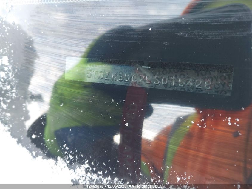 2011 Toyota Sienna VIN: 5TDZK3DC2BS015428 Lot: 12469076