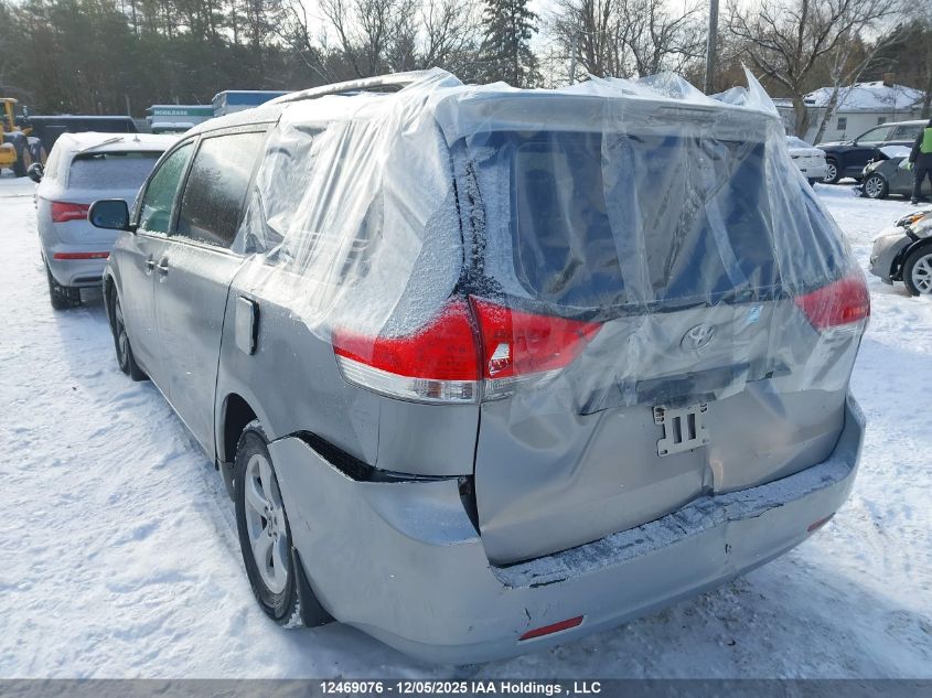 2011 Toyota Sienna VIN: 5TDZK3DC2BS015428 Lot: 12469076