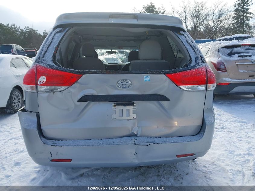 2011 Toyota Sienna VIN: 5TDZK3DC2BS015428 Lot: 12469076