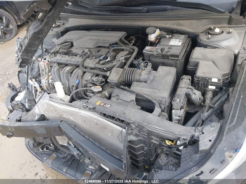 2021 Hyundai Elantra Ultimate Ivt With Tech Package With Two-Tone Interior VIN: KMHLN4AG2MU164328 Lot: 12469096