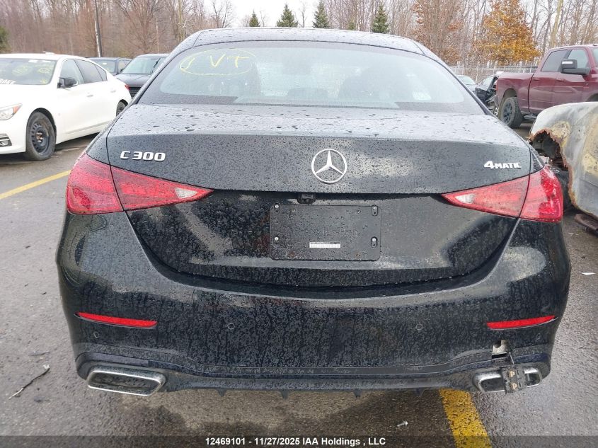 2023 Mercedes-Benz C 300 4Matic VIN: W1KAF4HBXPR141217 Lot: 12469101