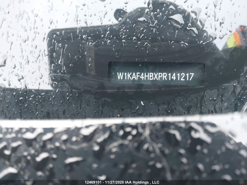 2023 Mercedes-Benz C 300 4Matic VIN: W1KAF4HBXPR141217 Lot: 12469101