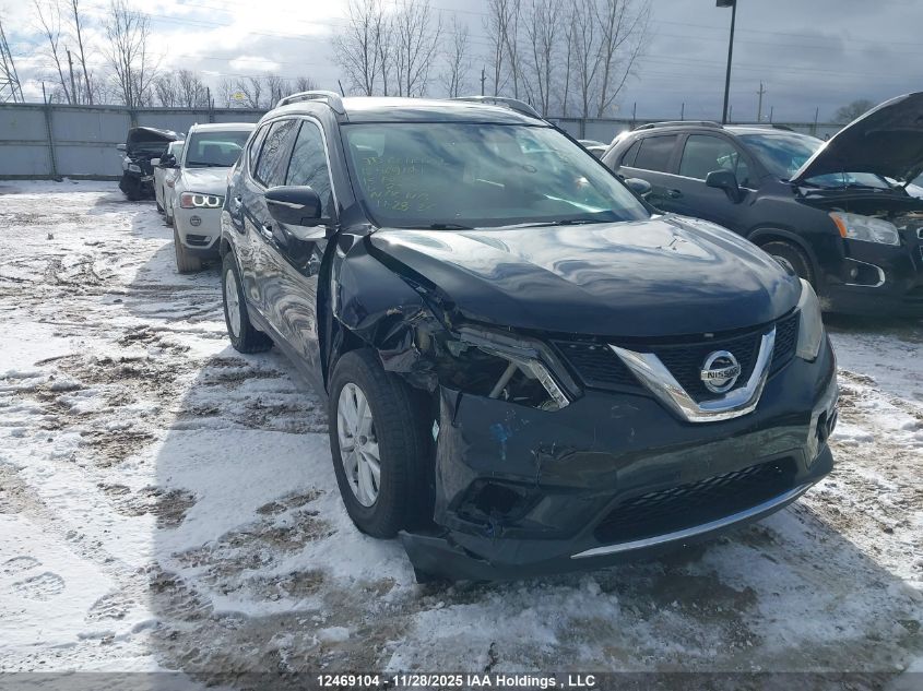 2015 Nissan Rogue S/Sv VIN: 5N1AT2MT9FC833312 Lot: 12469104