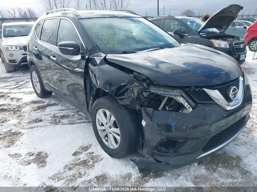 2015 Nissan Rogue S/Sv VIN: 5N1AT2MT9FC833312 Lot: 12469104