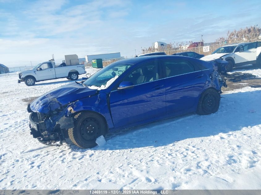 2022 Hyundai Elantra Ultimate Ivt With Tech Package VIN: KMHLN4AG4NU248278 Lot: 12469119
