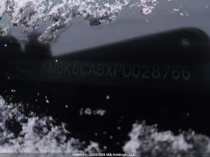 2023 Hyundai Kona VIN: KM8K6CABXPU028766 Lot: 12469131