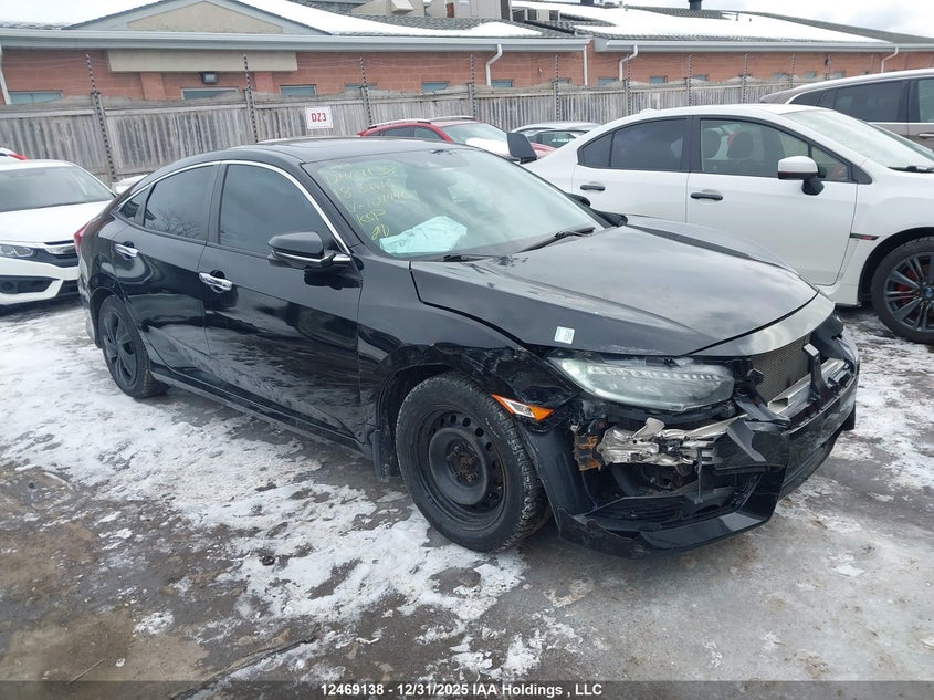 2HGFC1F95JH104446 2018 Honda Civic Touring auction photo 1