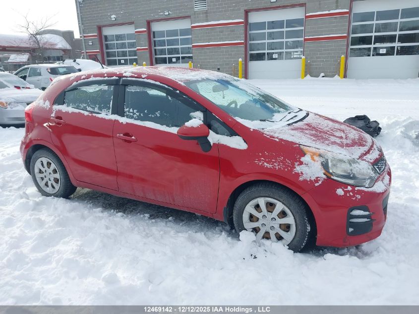 2016 Kia Rio Ex/Ex+ W/Sunroof/Lx/Lx+/Lx+ Eco/Sx VIN: KNADM5A39G6722857 Lot: 12469142