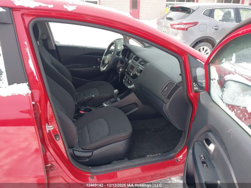 2016 Kia Rio Ex/Ex+ W/Sunroof/Lx/Lx+/Lx+ Eco/Sx VIN: KNADM5A39G6722857 Lot: 12469142