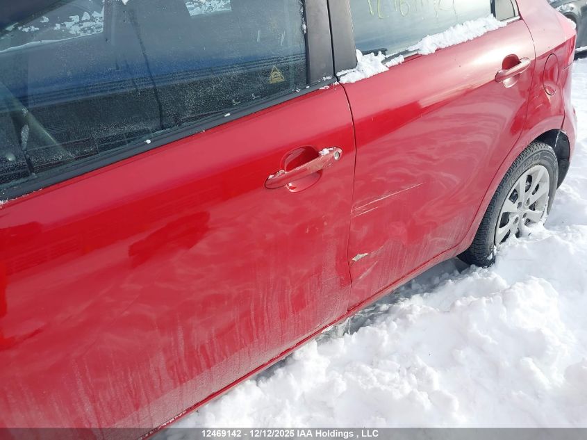 2016 Kia Rio Ex/Ex+ W/Sunroof/Lx/Lx+/Lx+ Eco/Sx VIN: KNADM5A39G6722857 Lot: 12469142