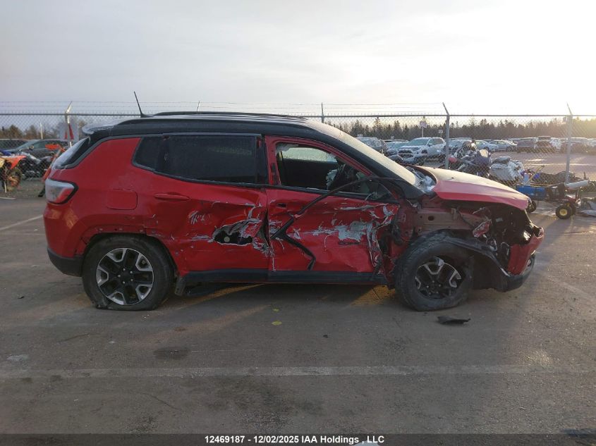 2018 Jeep Compass Trailhawk VIN: 3C4NJDDB6JT128558 Lot: 12469187