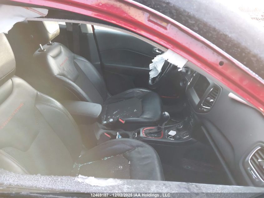 2018 Jeep Compass Trailhawk VIN: 3C4NJDDB6JT128558 Lot: 12469187