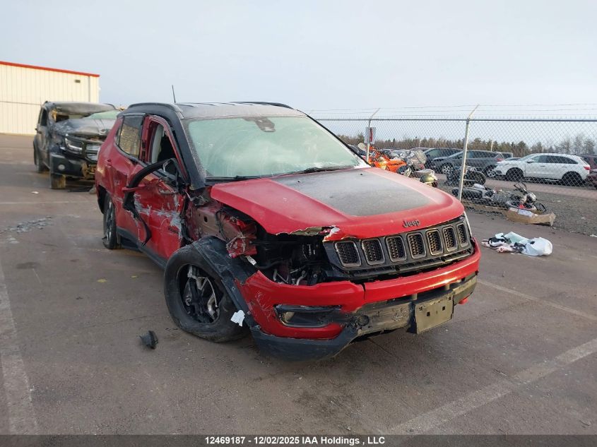 2018 Jeep Compass Trailhawk VIN: 3C4NJDDB6JT128558 Lot: 12469187