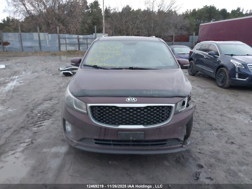 2016 Kia Sedona Sx/Sx+ VIN: KNDMC5C16G6230286 Lot: 12469219