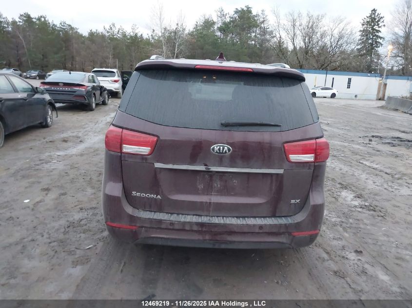 2016 Kia Sedona Sx/Sx+ VIN: KNDMC5C16G6230286 Lot: 12469219