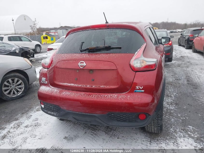 2015 Nissan Juke S/Sv/Sl/Nismo VIN: JN8AF5MR5FT503334 Lot: 12469230