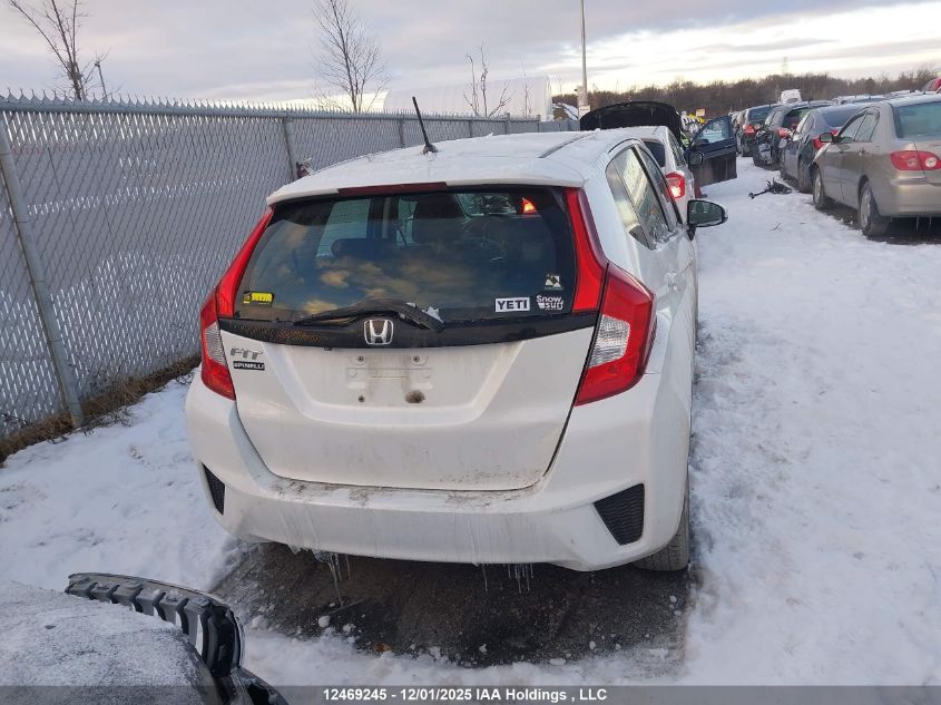 2015 Honda Fit Lx VIN: 3HGGK5G58FM104363 Lot: 12469245