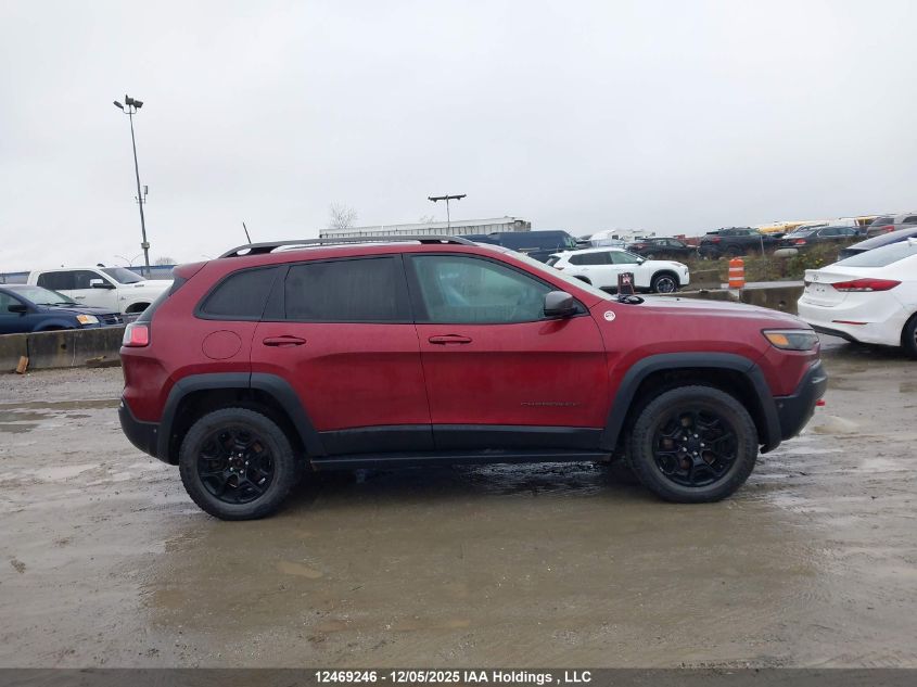 2019 Jeep Cherokee Trailhawk VIN: 1C4PJMBNXKD192230 Lot: 12469246