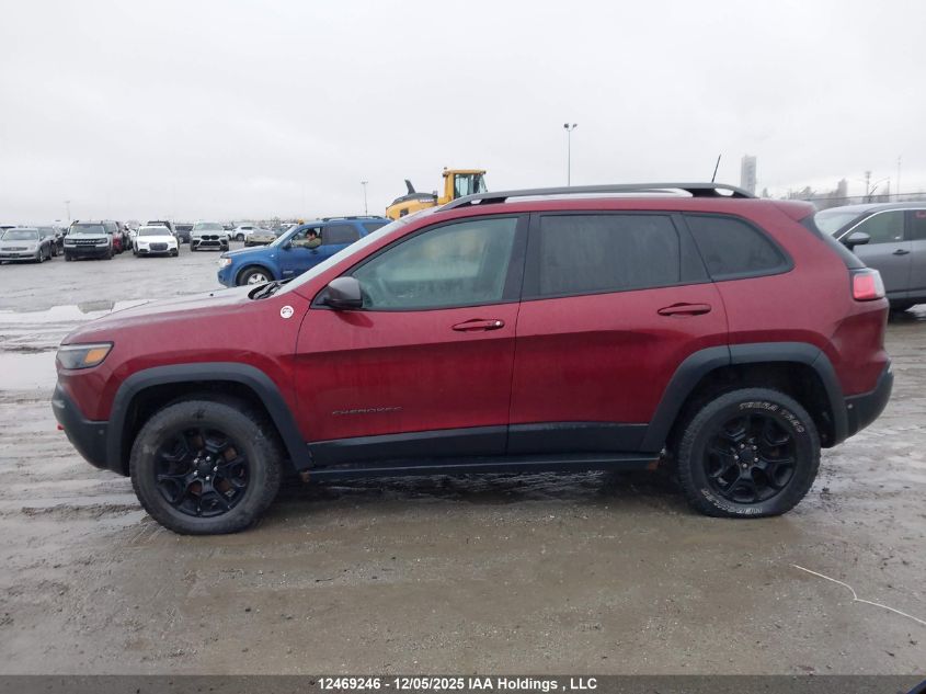 2019 Jeep Cherokee Trailhawk VIN: 1C4PJMBNXKD192230 Lot: 12469246