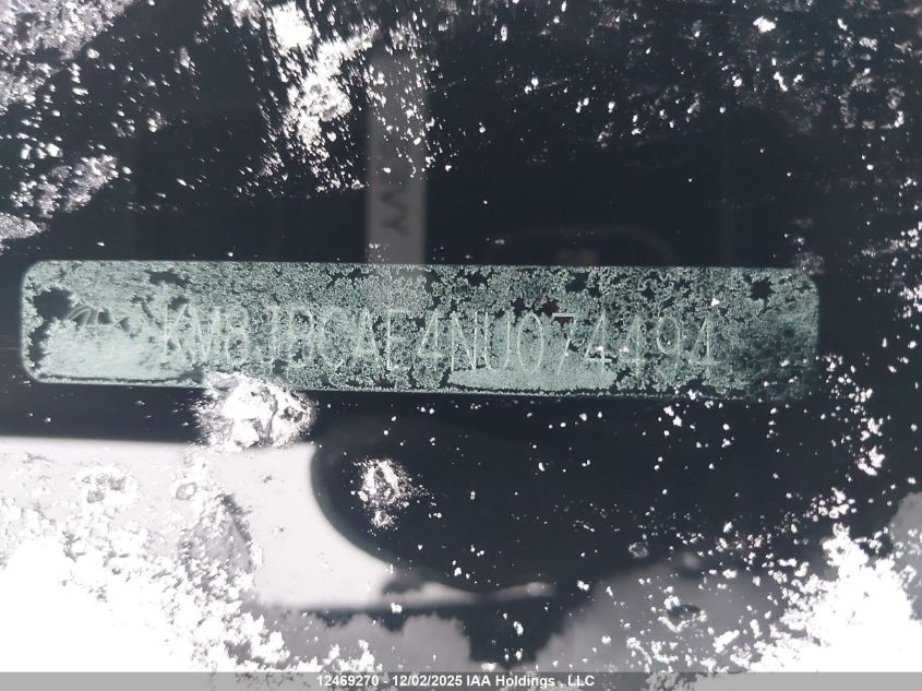 2022 Hyundai Tucson Essential Awd VIN: KM8JBCAE4NU074494 Lot: 12469270