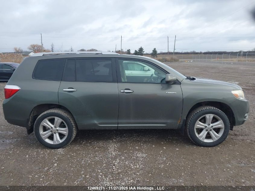 2008 Toyota Highlander Limited VIN: JTEES42A082071630 Lot: 12469271