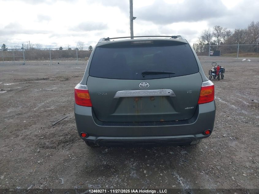 2008 Toyota Highlander Limited VIN: JTEES42A082071630 Lot: 12469271